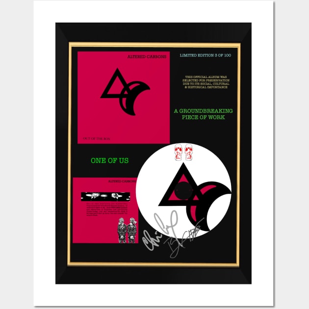 ALTERED CARBONS COMMEMORATIVE POSTER LIMITED EDITION PRINT Wall Art by ROXIT13